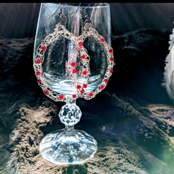 Sparkling Swarovski Crystal earrings - Picture 2 of 5